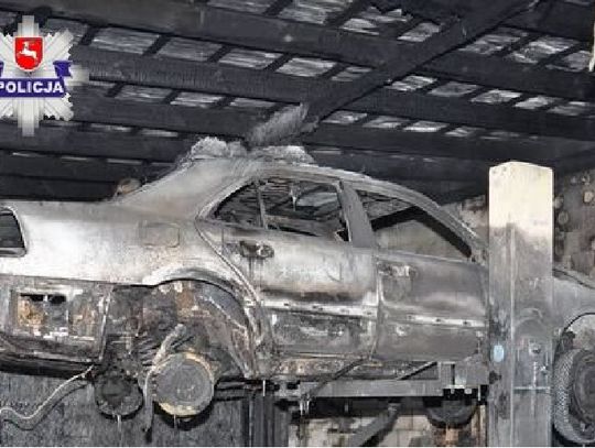 Krasnystaw: Samochody poszły z dymem
