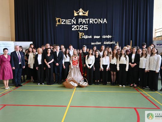 Krasnystaw. Społeczność „Jagiełły” uczciła pamięć patrona szkoły [GALERIA ZDJĘĆ]