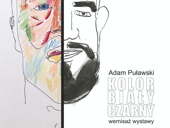Łęczna. Adam Puławski wystawa „Kolor-Biały-Czarny”