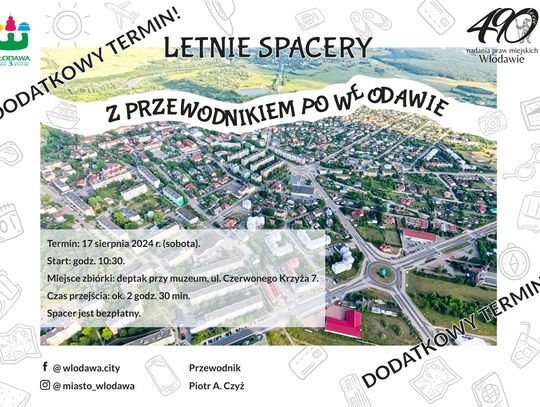 Letnie spacery po Włodawie z przewodnikiem