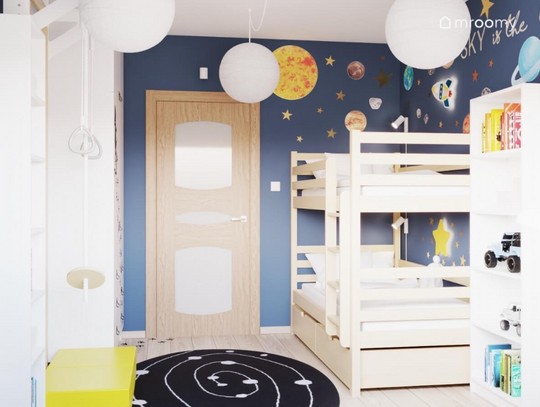 Magia naklejek ściennych - szybka metamorfoza pokoju dziecka