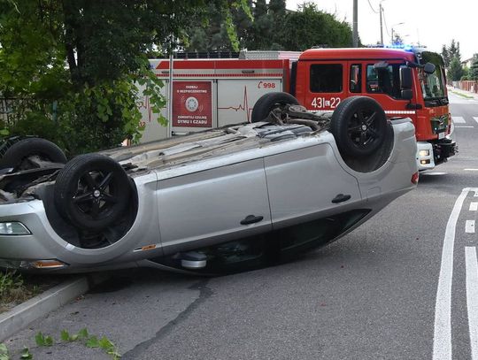 Miała prawie 2 promile i dachowała