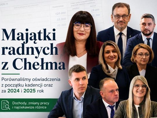 Porównaliśmy oświadczenia majątkowe radnych miejskich z początku kadencji oraz za 2024 i 2025 rok, sprawdzając m.in. dochody, zmiany zatrudnienia, oszczędności i zobowiązania.