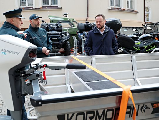 Milionowe zakupy dla Państwowej Straży Rybackiej w Lublinie