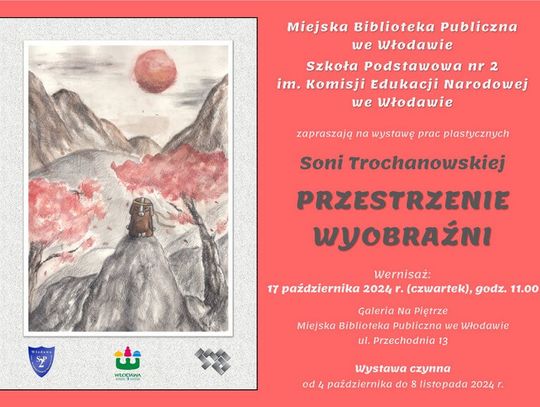 Młoda artystka pokaże swoje prace w Miejskiej Bibliotece Publicznej we Włodawie