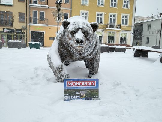 MONOPOLY CHEŁM. Tak wygląda plansza! Każdy może kupić ratusz lub... naszą redakcję!