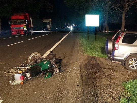 Motocyklista zginął w Zakręciu. Kierowca hondy usłyszał zarzut