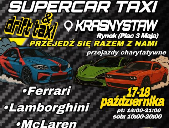 Motoryzacyjne emocje w szczytnym celu w Krasnymstawie