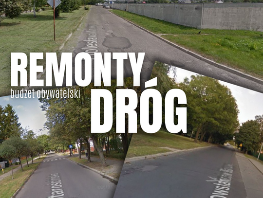 Chełm. Te drogi doczekają się remontu w ramach Budżetu Obywatelskiego