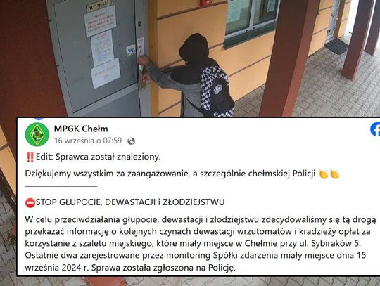 MPGK: Stop głupocie, dewastacji i złodziejstwu!