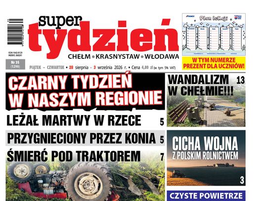 Najnowszy numer Super Tygodnia! Najważniejsze informacje! (28 sierpnia 2026)