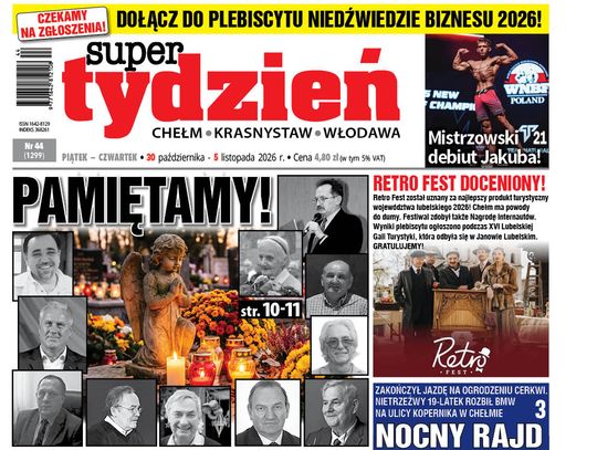 Najnowszy numer Super Tygodnia! Najważniejsze informacje! (30 października 2026)