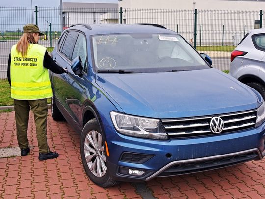 Nasi pogranicznicy zatrzymali na granicy volkswagena z USA