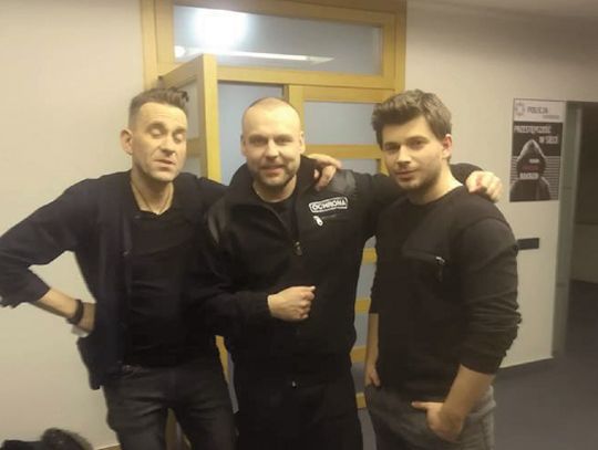 Nasz dziennikarz w serialu Gliniarze