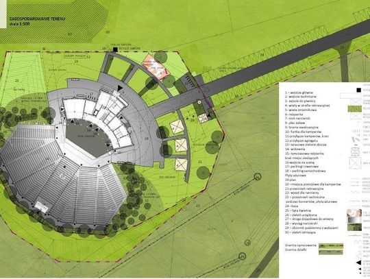 Nasz nowy amfiteatr. Jest już pozwolenie na budowę
