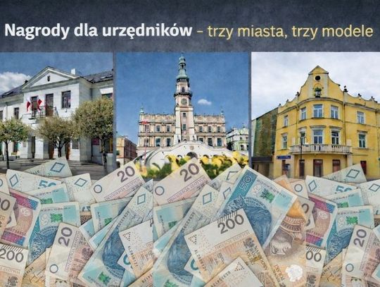 Trzy miasta regionu pokazują, że nie ma jednego modelu nagradzania urzędników – od wysokich, indywidualnych premii po system powszechnych dodatków dla wszystkich pracowników.