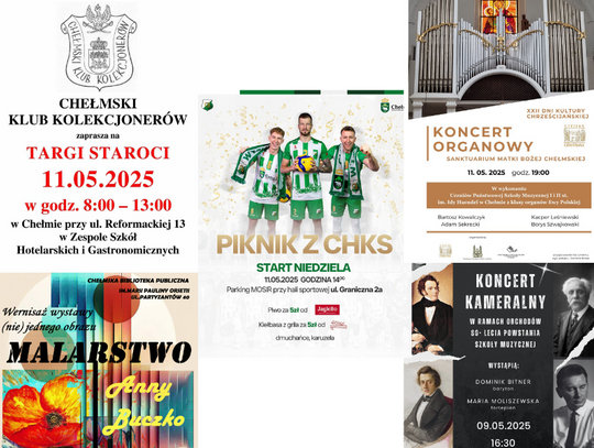 NIE PRZEGAP [9-11 maja] KONCERTY, WYSTAWY, SPOTKANIA