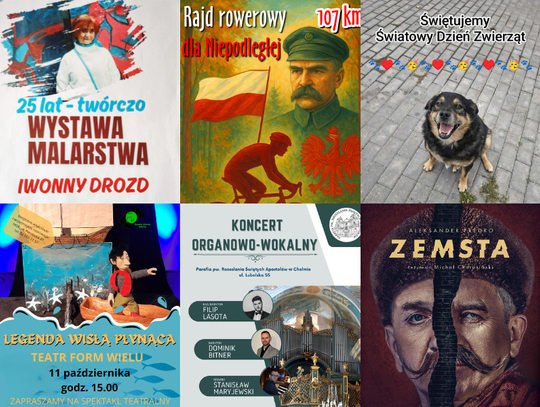 NIE PRZEGAP - wystawy, koncerty, spektakle, spotkania [10-12 października]