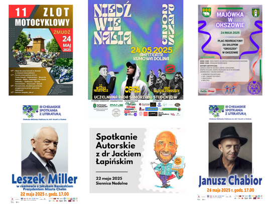 NIE PRZEGAP [22-25 maja] WYSTAWY, SPOTKANIA, KONCERTY