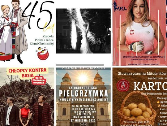 NIE PRZEGAP [26-28 września] Koncerty, festiwale, jubileusze, spotkania