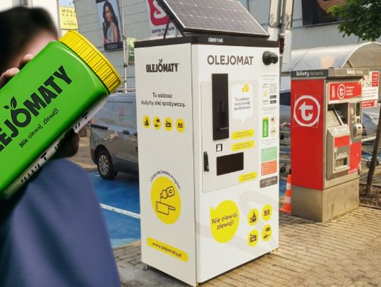Nie wylewaj do zlewu, oddaj do olejomatu. Sieć zmienia nawyki Polaków