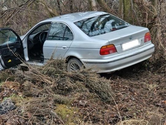 Ucieczkę przed policją zakończył w zaroślach. Dlaczego nie zatrzymał się do kontroli?