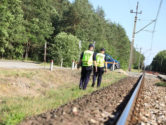 Nieletni układali przeszkody na torach. Na jedną najechał pociąg