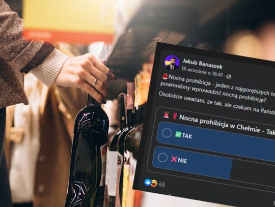 Nocna prohibicja w Chełmie? Prezydent Banaszek pyta mieszkańców o zdanie