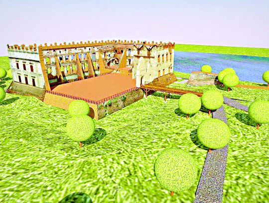 Norweska szansa dla ruin zamku