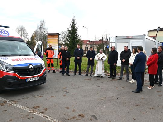 Szpital we Włodawie dostał nową karetkę.