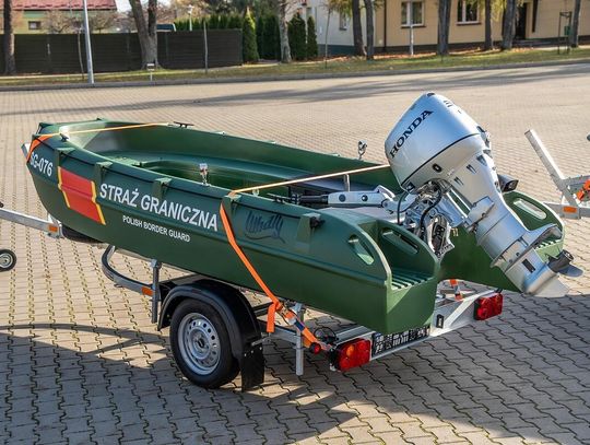Siedem nowych łodzi patrolowych o łącznej wartości ponad 370 tys. zł trafiło właśnie do Nadbużańskiego Oddziału Straży Granicznej.