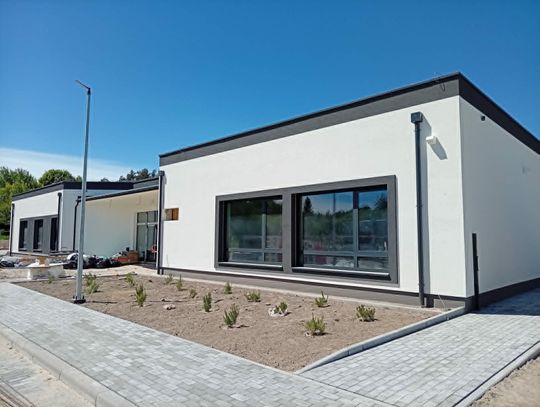 widok na niwy żłobek w woli uhruskiej