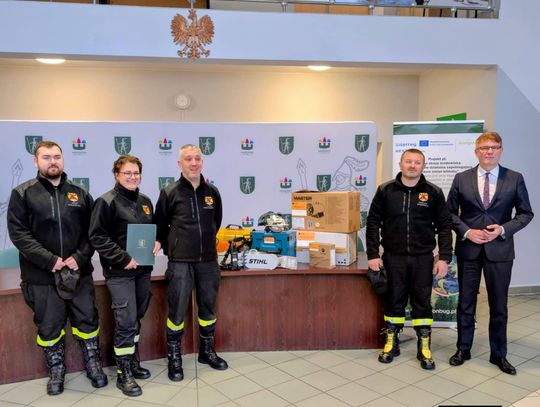 Ochotnicy z Włodawy mają nowy sprzęt