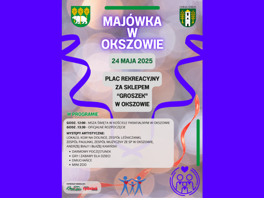 Okszów. Piknik dla dużych i małych - "Majówka w Okszowie"