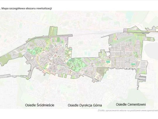 Osiedla: Śródmieście, Dyrekcja Górna i Cementowni z konkretnymi planami zmian