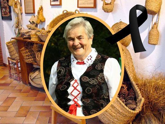 Ostatnie pożegnanie wybitnej plecionkarki - Janiny Bodio.