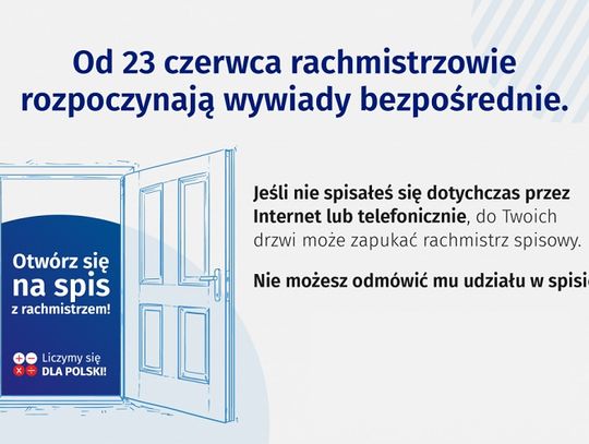 Oszuści podszywają się pod rachmistrzów!