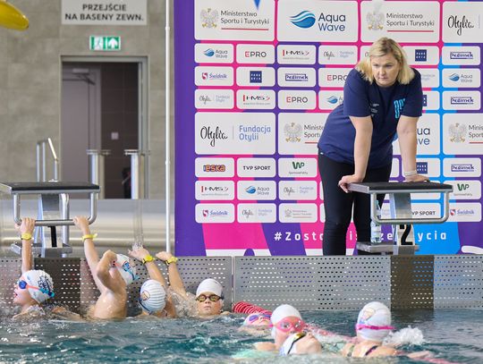 Otylia Swim Tour w Chełmie. Wyjątkowe warsztaty pływackie dla dzieci i rodziców