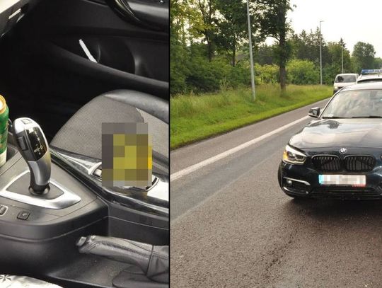 Pijany 18-latek spał w aucie zaparkowanym na krajowej 17