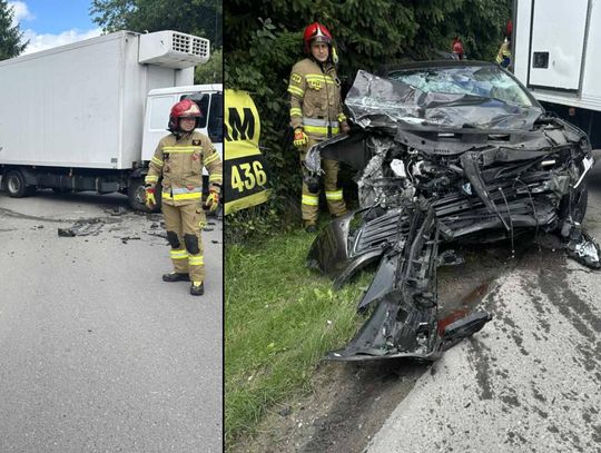 Pijany kierowca toyoty spowodował dwie kolizje. Ma szczęście, że nikogo nie zabił