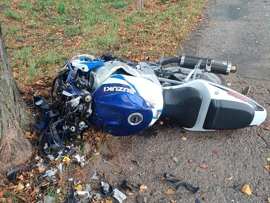 PILNE. Tragiczny wypadek. Nie żyje 19-letni motocyklista