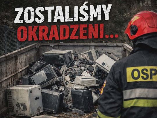 Podły czyn przed świętami. Ktoś okradł strażaków z OSP Kanie