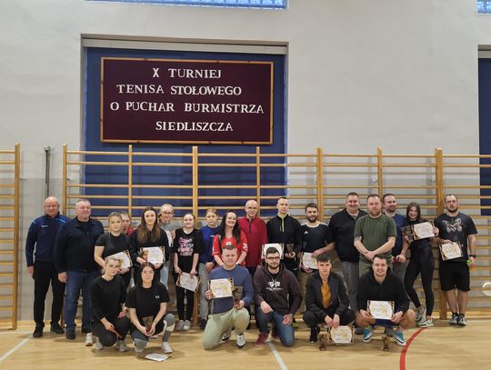 Podziało się przy stołach