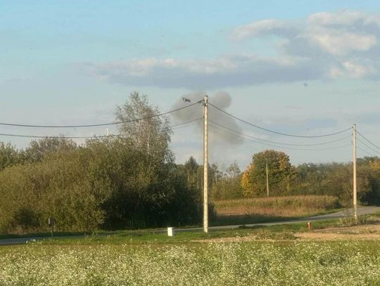 Polskie myśliwce poderwane. Dron znów rozbił się przy granicy z Dorohuskiem