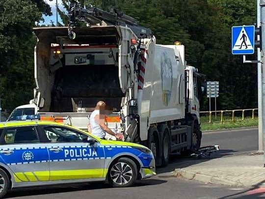Potrącenie 10-letniej rowerzystki na ul. Lwowskiej w Chełmie
