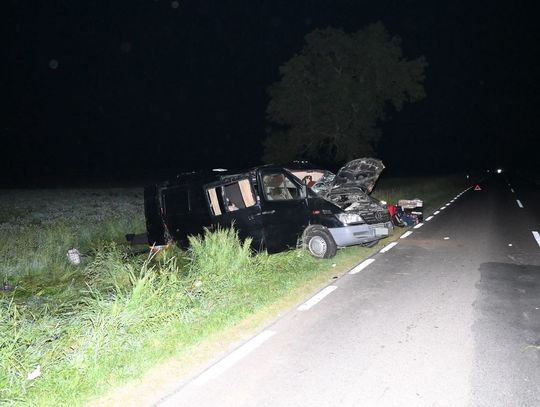 Pow. chełmski. Zasnął za kierownicą. Naraził pasażerów