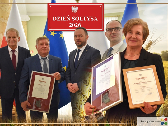 Sołtys to nie zawód - to misja! Wielki triumf powiatu krasnostawskiego