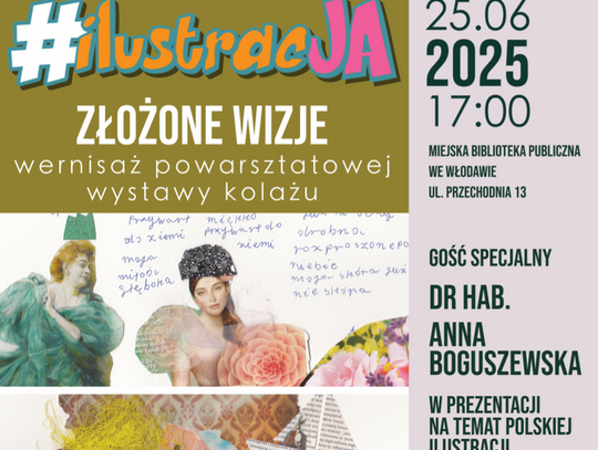 Powarsztatowa wystawa kolażu we Włodawie