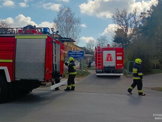 Pożar w ośrodku zdrowia we Włodawie. Jedna osoba poszkodowana Pożar w ośrodku zdrowia we Włodawie. Jedna osoba poszkodowana