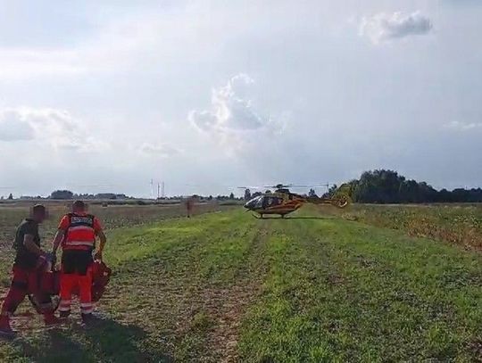 Próbował sam ugasić pożar trawy. Sąsiedzi nie byli w stanie go uratować...